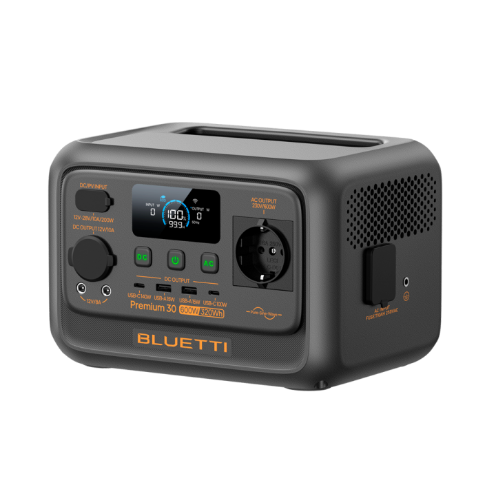 BLUETTI BL-PREMIUM-30V2 — Station électrique portable | AVS Domotec