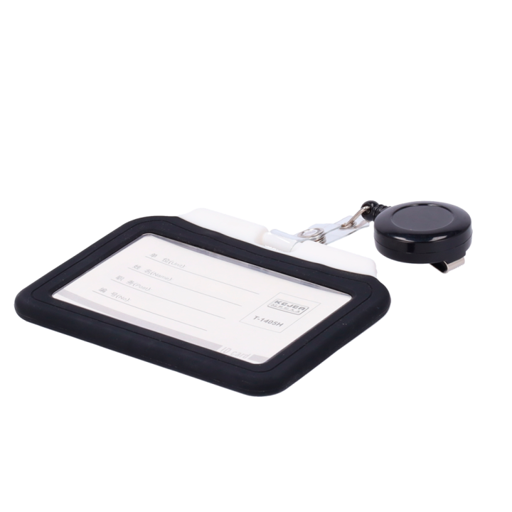 MARCA BLANCA CARD-HOLDER-CLIP-BLACK — Porte-cartes | AVS Domotec
