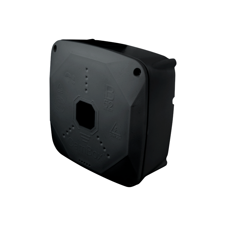 CAMBOX CBOX-B52PRO-B — Boîte de jonction pour caméras dôme | AVS Domot