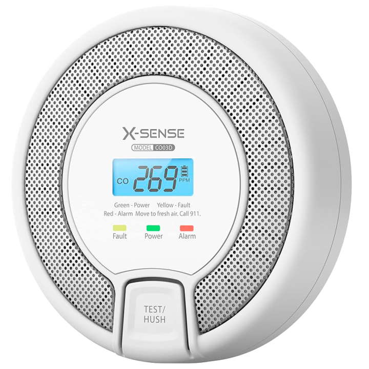 X-SENSE CO03D-W — Détecteur de CO autonome X-Sense | AVS Domotec
