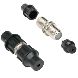 OEM CON100-CAP-DF — Connecteur coaxial double F | AVS Domotec