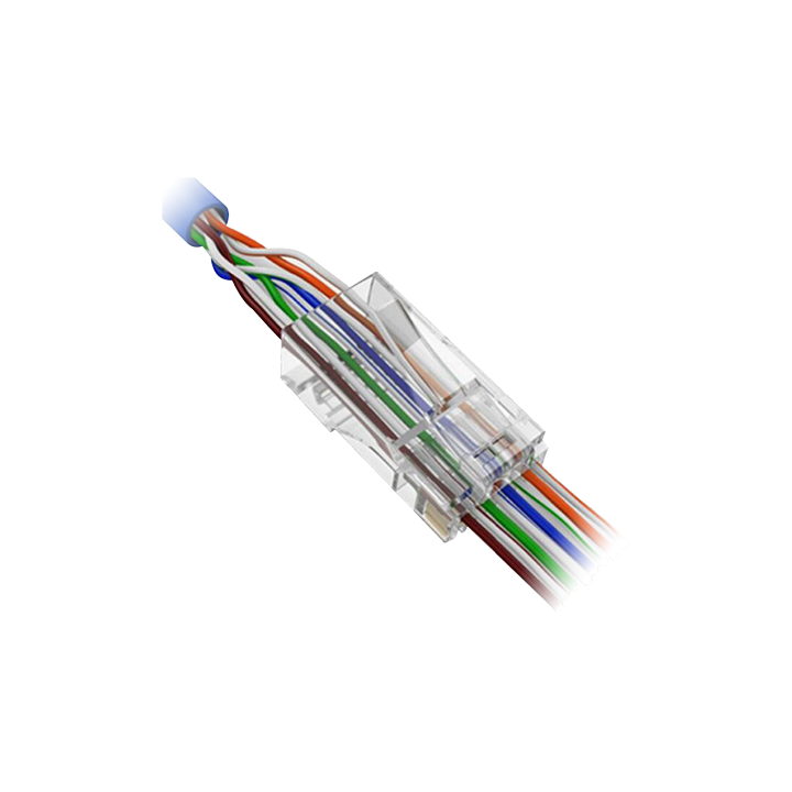 SAFIRE CON300-CAT5-EZ — Connecteur RJ45 à sertir | AVS Domotec
