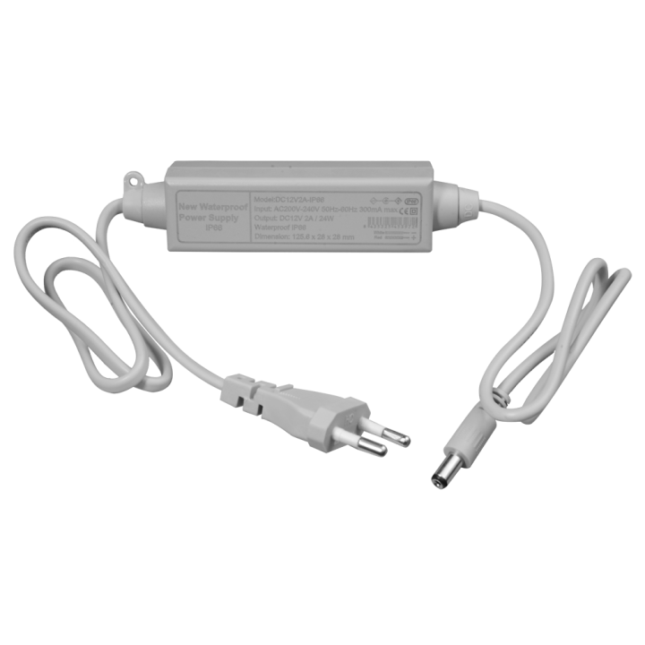 MARCA BLANCA DC12V2A-IP66 — Source d´alimentation | AVS Domotec
