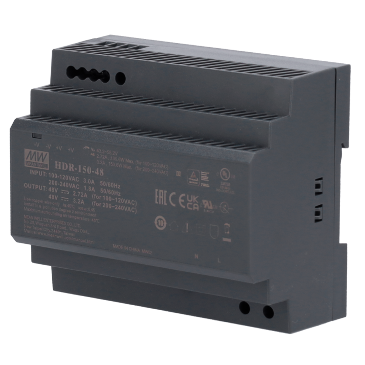 MARCA BLANCA DC48V3A-DIN — Alimentation électrique industrielle haut d