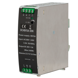 MARCA BLANCA DC48V5A-DIN — Source d'alimentation électrique industriel