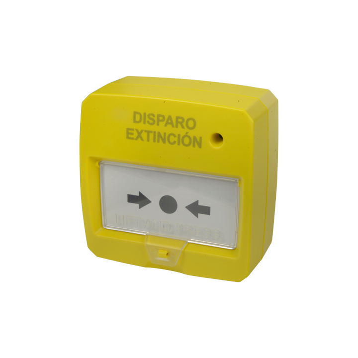 DMTECH DMT-D9000-MCP-Y — Bouton réarmable | AVS Domotec