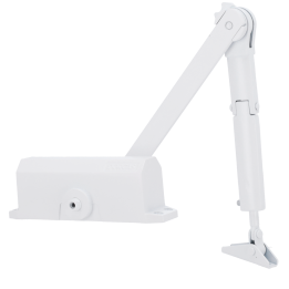 DORCAS DR-DC1-H-WHITE — Ferme-porte à bras articulé | AVS Domotec