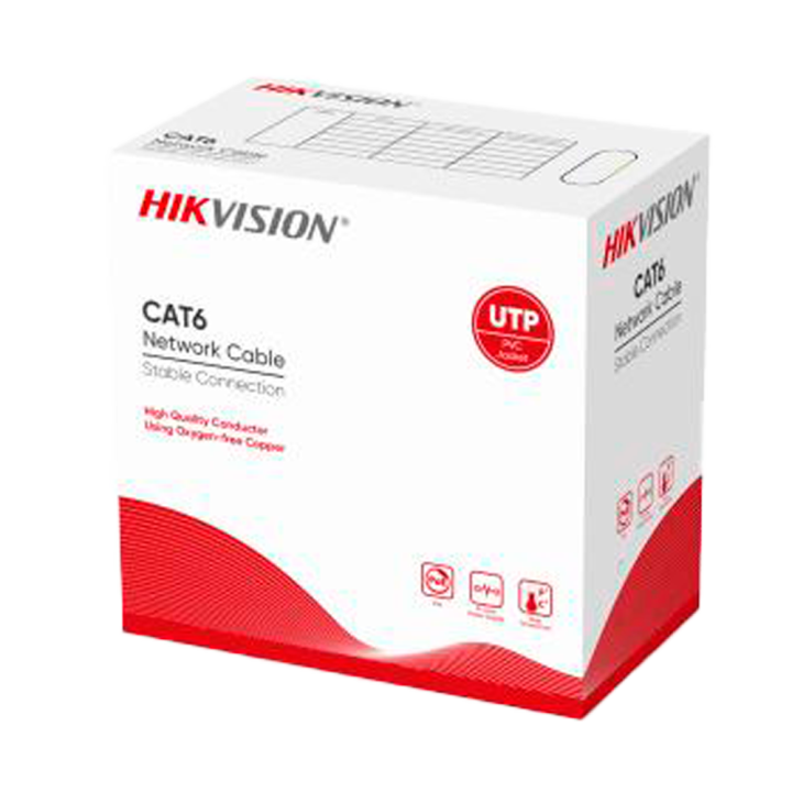 HIKVISION DS-1LN6-UU — Catégorie 6 de câble UTP Hikvision | AVS Domote
