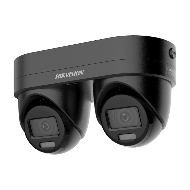 HIKVISION DS-2CD2346G3D-IZ2UY/SL(2.8/4)BLACK — Caméra IP Turret gamme 