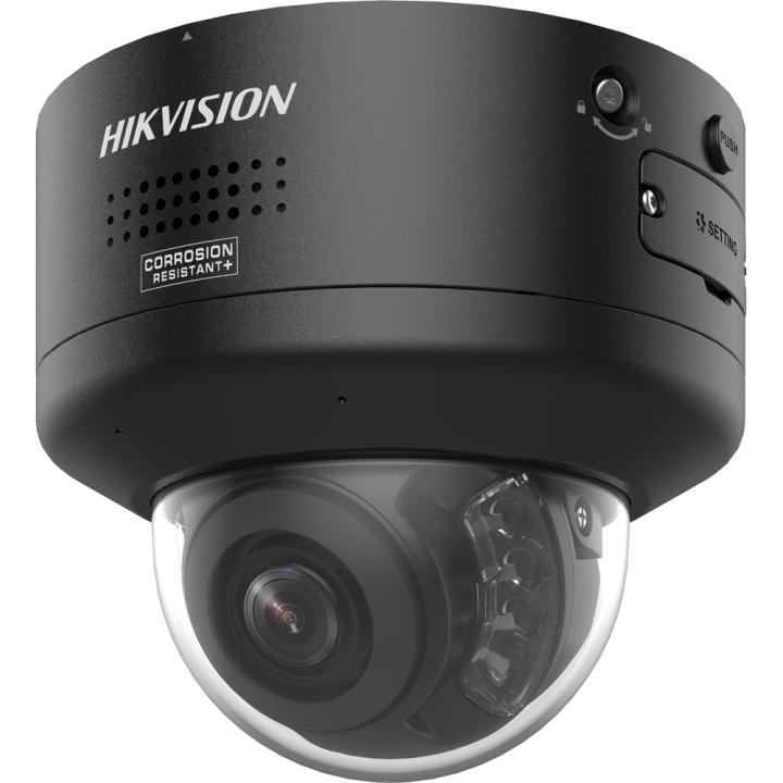 HIKVISION DS-2CD2767G3-LIPTRZS2UY/SRB(2812)BLK — Caméra Dôme IP gamme 