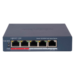 HIKVISION DS-3E1105P-EI/MV2 — Switch PoE Manageable Hikvision | AVS Do