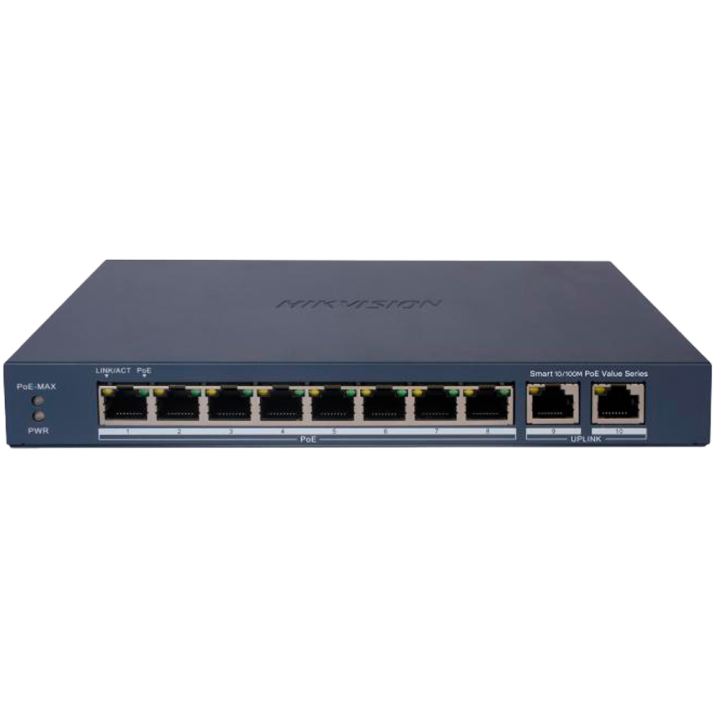 HIKVISION DS-3E1310P-EI/M — Switch PoE Manageable Hikvision | AVS Domo