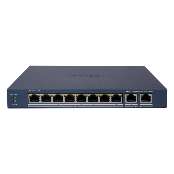 HIKVISION DS-3E1510P-EI/M — Switch PoE Manageable Hikvision | AVS Domo