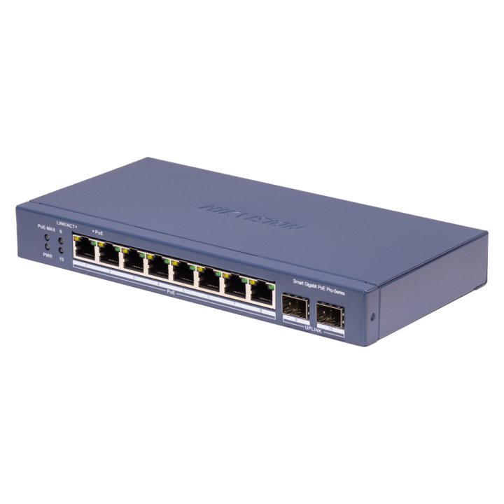 HIKVISION DS-3E1510P-SI-8P2F — Switch PoE Manageable Hikvision | AVS D