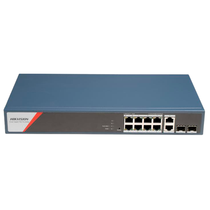 HIKVISION DS-3E1512HP-SI-8P2T2F — Switch PoE Manageable Hikvision | AV