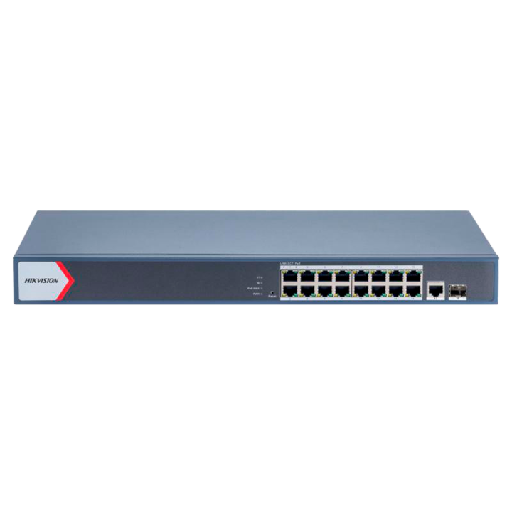 HIKVISION DS-3E1518P-EI/M — Switch PoE Manageable Hikvision | AVS Domo