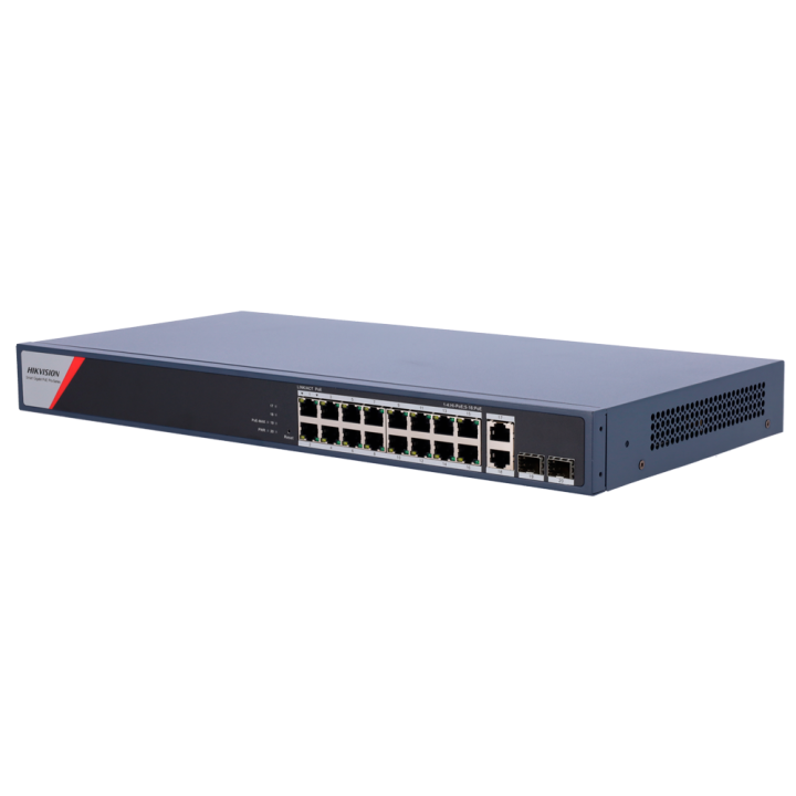 HIKVISION DS-3E1520HP-SI-16P2T2F — Switch PoE Manageable Hikvision | A