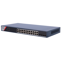 HIKVISION DS-3E1528-SI-24T4F — Switch Hikvision gérable, couche 2 | AV