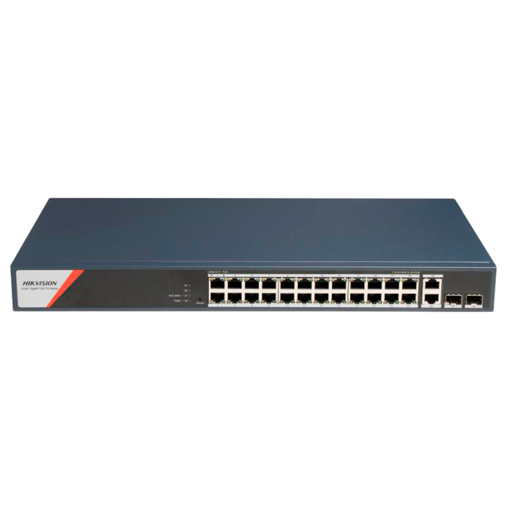 HIKVISION DS-3E1528HP-SI-24P2T2F — Switch manageable PoE Hikvision | A