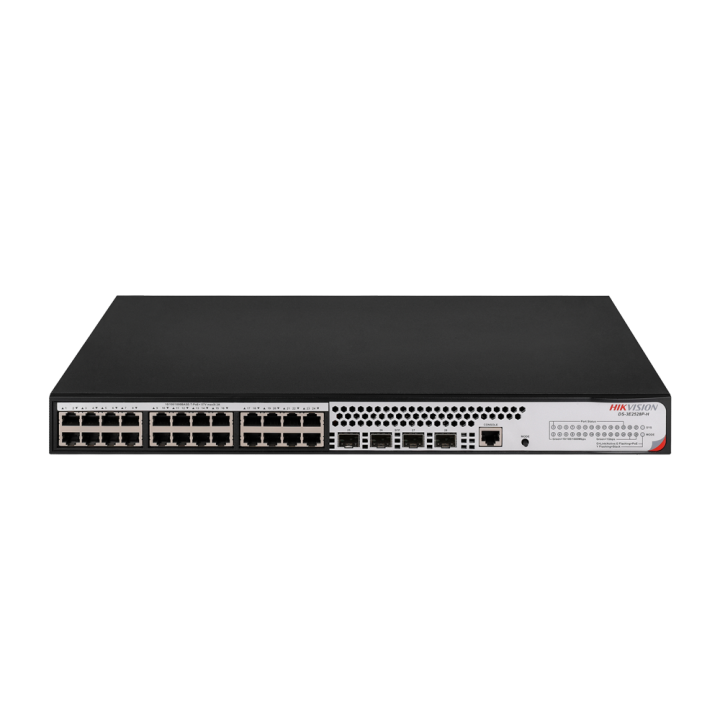 HIKVISION DS-3E2528P-H — Switch manageable Hikvision L3 | AVS Domotec