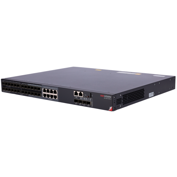 HIKVISION DS-3E3728F-H — Switch Enterprise Gestionable Couche 3 (L3) |