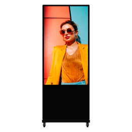 HIKVISION DS-D6055UN-D/S — Totem avec moniteur 55" 4K | AVS Domotec