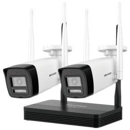 HIKVISION DS-J142I/NKS424W0H — Kit de vidéosurveillance Wi-Fi Hikvisio