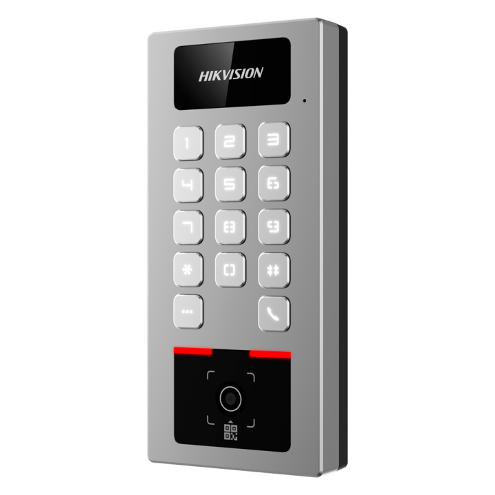 HIKVISION DS-K1T502DBWX-QR — Contrôle d'accès IP65 IK09 | AVS Domotec