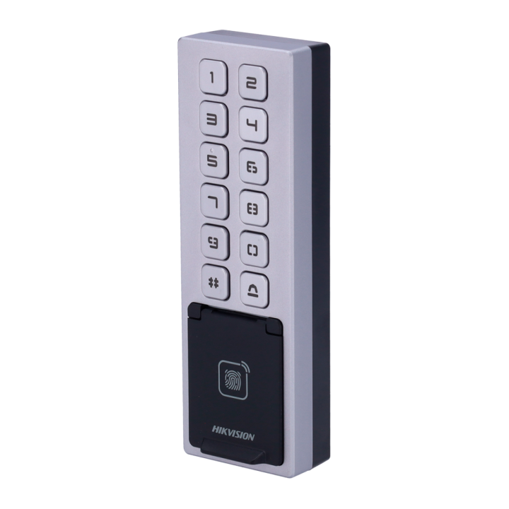 HIKVISION DS-K1T805MBFWX — Contrôle d'accès IP65 IK08 | AVS Domotec