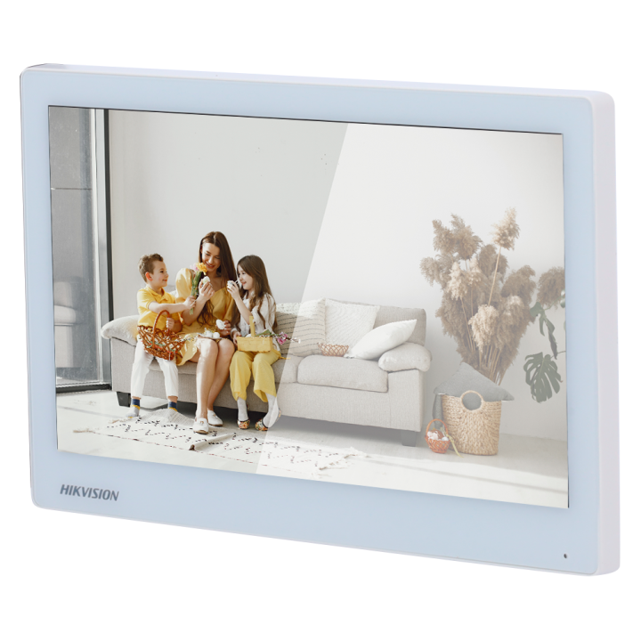 HIKVISION DS-KH6350-WTE1/White — Moniteur pour interphone vidéo | AVS 