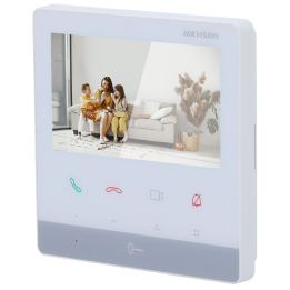 HIKVISION DS-KH7100EY-E2/White — Moniteur pour interphone vidéo | AVS 
