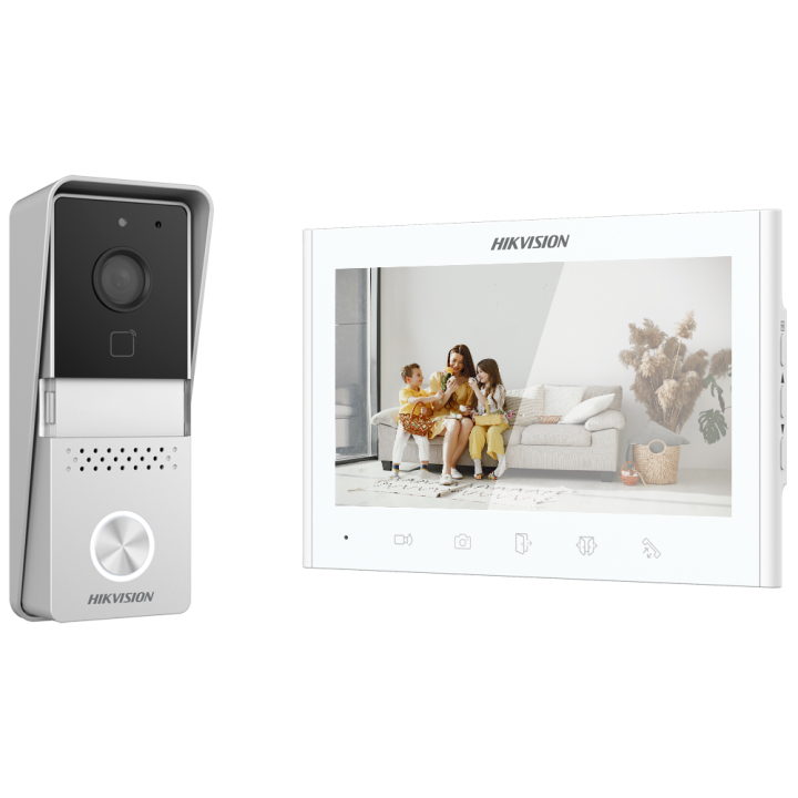 HIKVISION DS-KIS102-P/Surface — Kit d'interphone vidéo | AVS Domotec