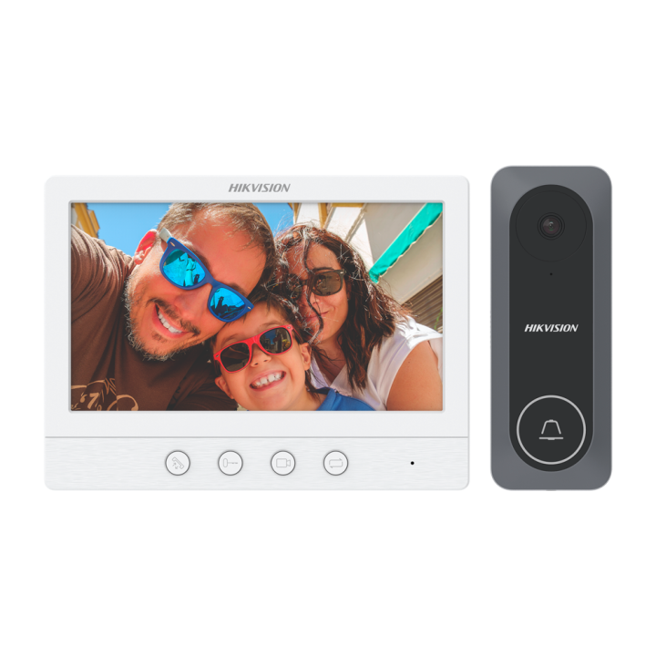 HIKVISION DS-KIS212 — Kit d'interphone vidéo | AVS Domotec