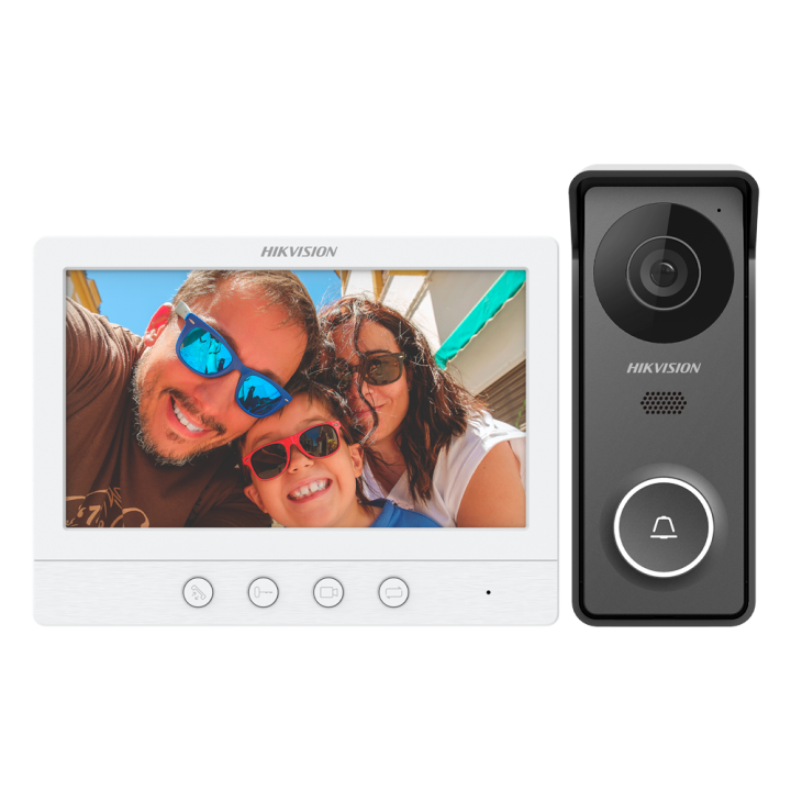 HIKVISION DS-KIS213(B) — Kit d'interphone vidéo | AVS Domotec