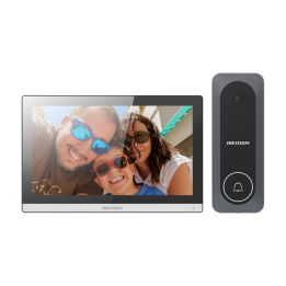 HIKVISION DS-KIS312-P(B) — Kit d'interphone vidéo | AVS Domotec
