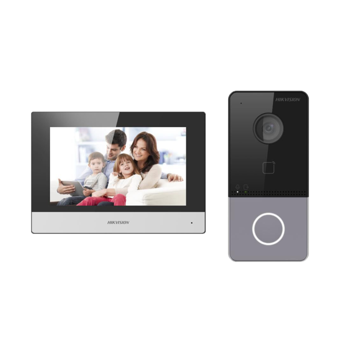 HIKVISION DS-KIS603-P(C) — Kit d'interphone vidéo | AVS Domotec