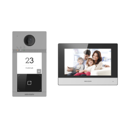 HIKVISION DS-KIS604-P(C) — Kit de portier vidéo avec deux relais | AVS