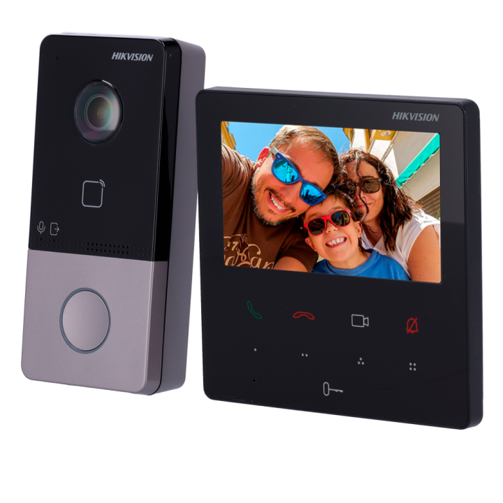 HIKVISION DS-KIS606-P — Kit d'interphone vidéo | AVS Domotec