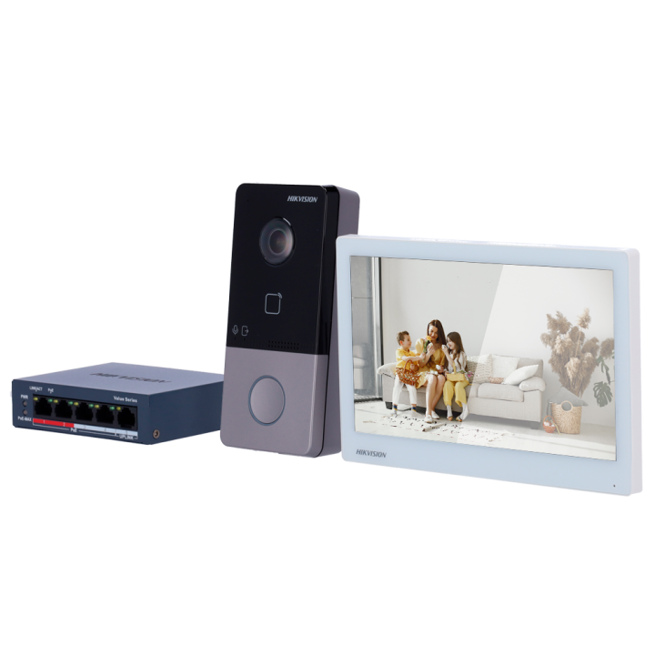 HIKVISION DS-KIS607-S — Kit d'interphone vidéo | AVS Domotec