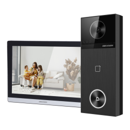 HIKVISION DS-KIS610-P — Kit visiophone 4 Mpx | AVS Domotec