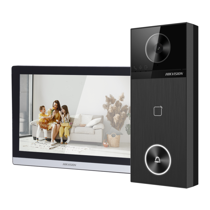 HIKVISION DS-KIS610-P — Kit visiophone 4 Mpx | AVS Domotec