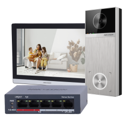 HIKVISION DS-KIS611-S — Kit visiophone 4 Mpx | AVS Domotec