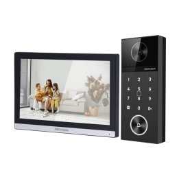 HIKVISION DS-KIS612-P — Kit visiophone 4 Mpx | AVS Domotec