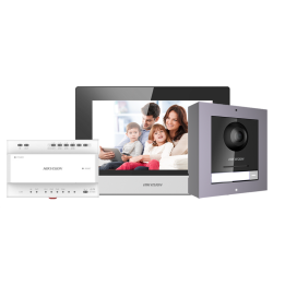 HIKVISION DS-KIS702Y — Kit d'interphone vidéo | AVS Domotec
