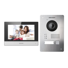 HIKVISION DS-KIS703Y-P — Kit d'interphone vidéo | AVS Domotec