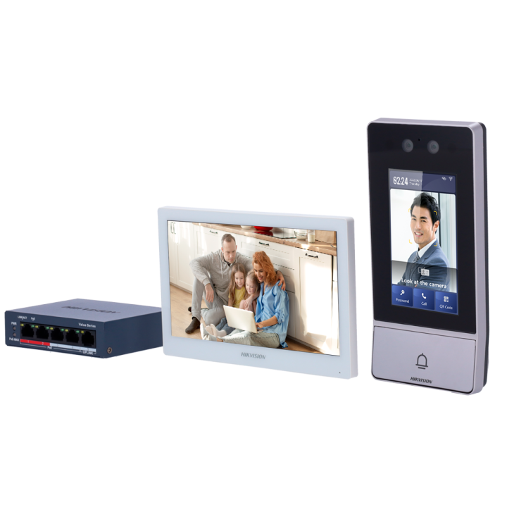 HIKVISION DS-KIS902-S — Kit d'interphone vidéo | AVS Domotec