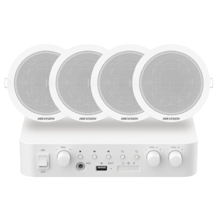 HIKVISION DS-QAE0KA60206-4 — Kit de audio | AVS Domotec