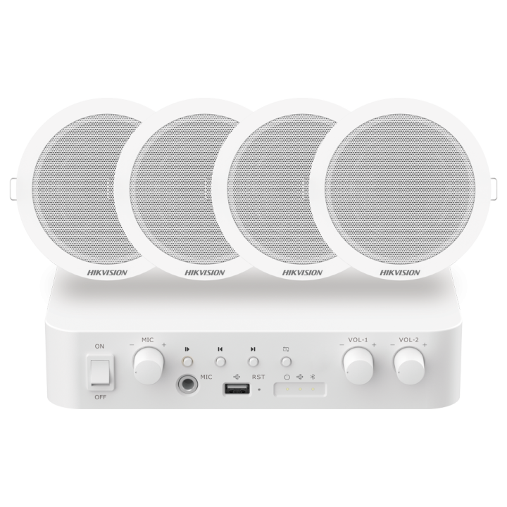 HIKVISION DS-QAE1KA80206-4 — Kit de audio | AVS Domotec