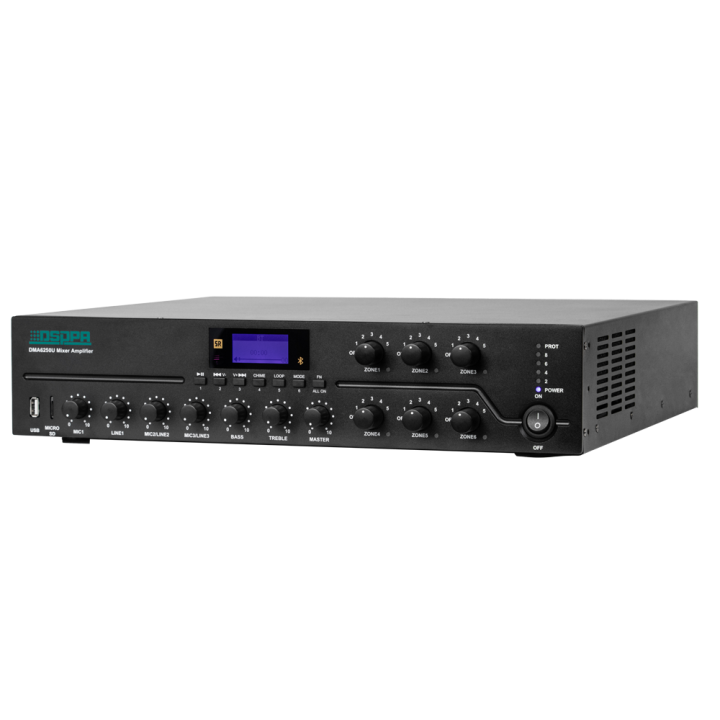 DSPPA DSPPA-DMA6250U — Mini-mélangeur numérique | AVS Domotec