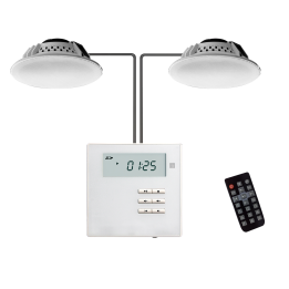 DSPPA DSPPA-M2U — 2 x Haut-parleurs de plafond 2x10W | AVS Domotec